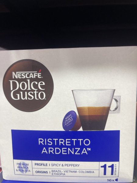 كبسولات دولشي مشكل - RISTRETTO ARDENZA